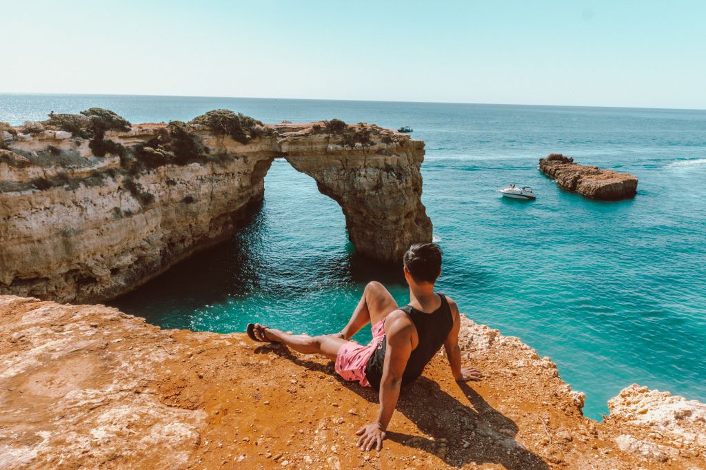 Algarve Coast Praia Da Albandeira