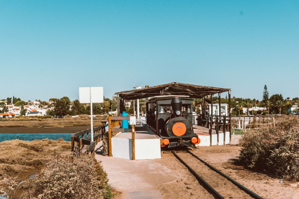 Train praia do Barril portugal algarve