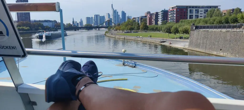 Frankfurt primus ferry ride river cruise