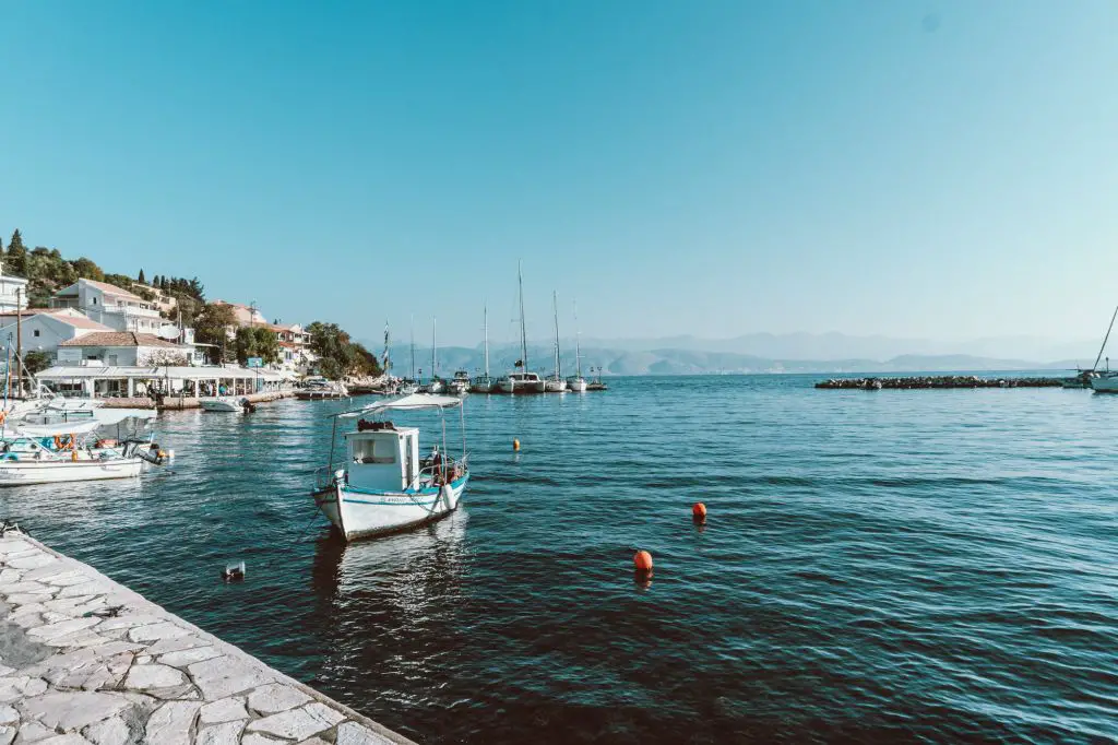 Corfu ionian islands greece