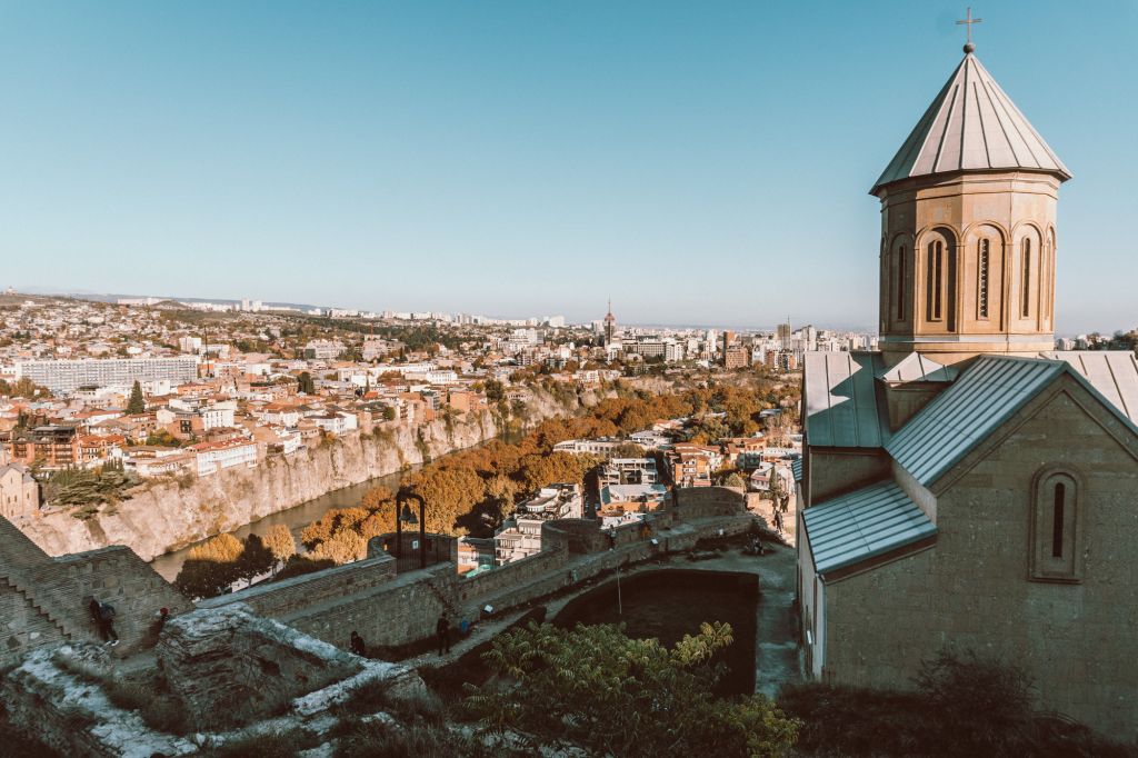 Tbilisi View from fortress