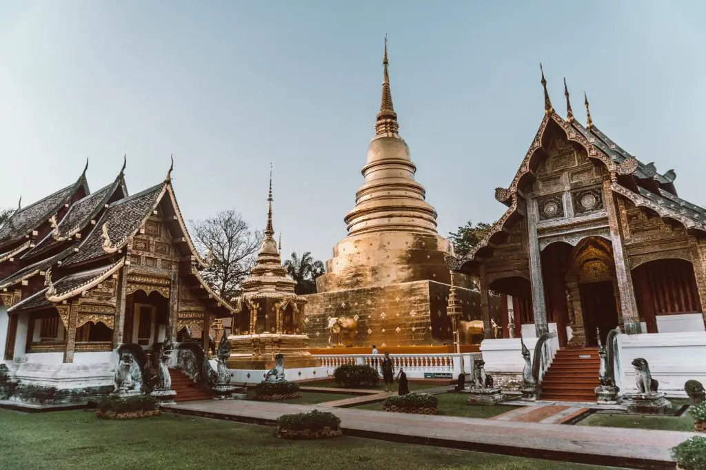 Wat Phra Singh Woramahawihan Chiang Mai Thailand temple