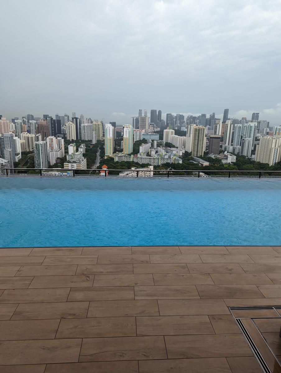 Alex Residence pool singapore residential building
