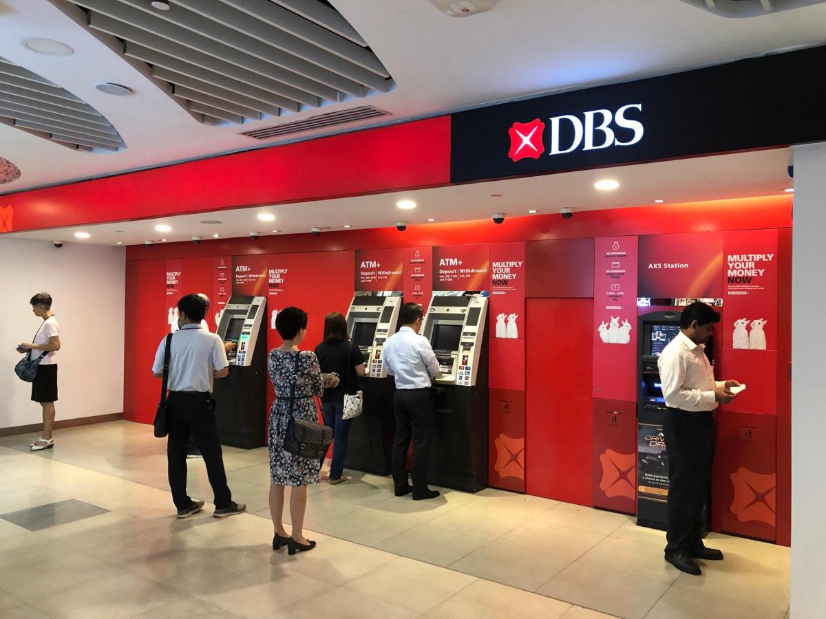 Singapore DBS bank branch