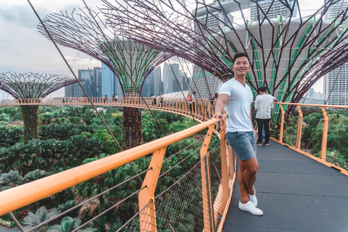 OCBC Skywalk Gardens by the Bay Singapore