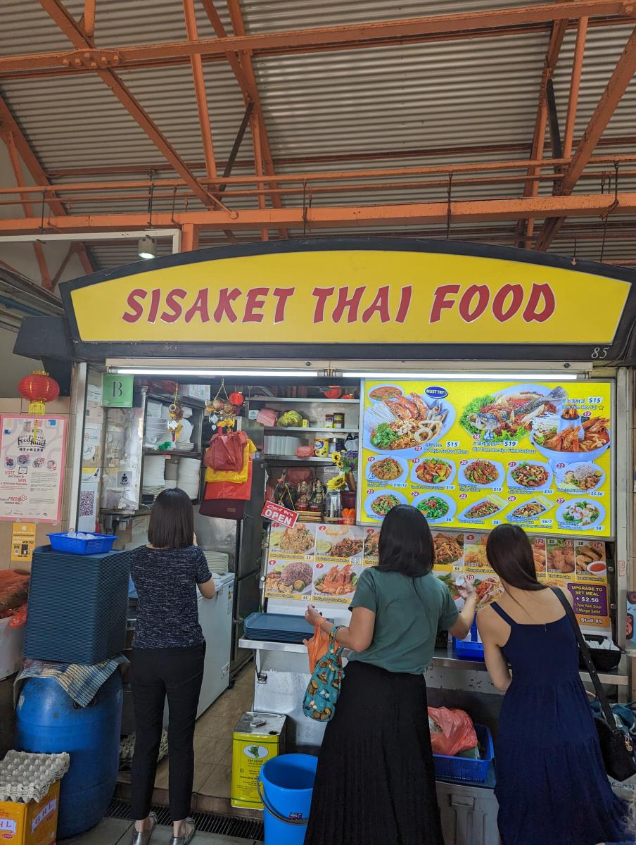Sisaket Thai Food Maxwell Singapore