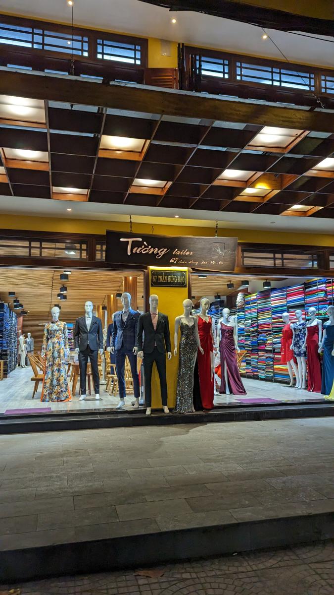 Hoi An tailor made clothing