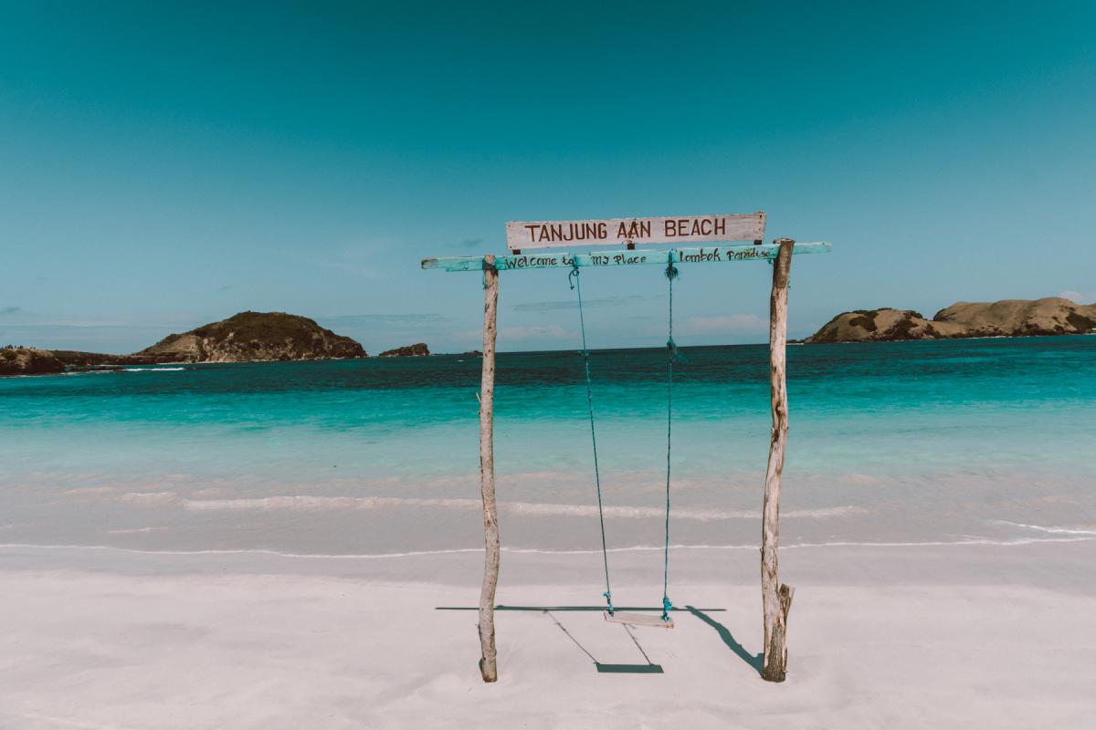 Tanjang Aan beach lombok indonesia