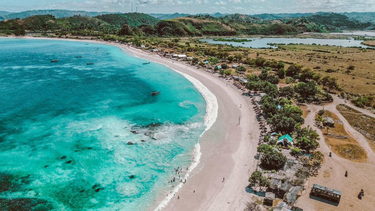 Mawun beach south lombok