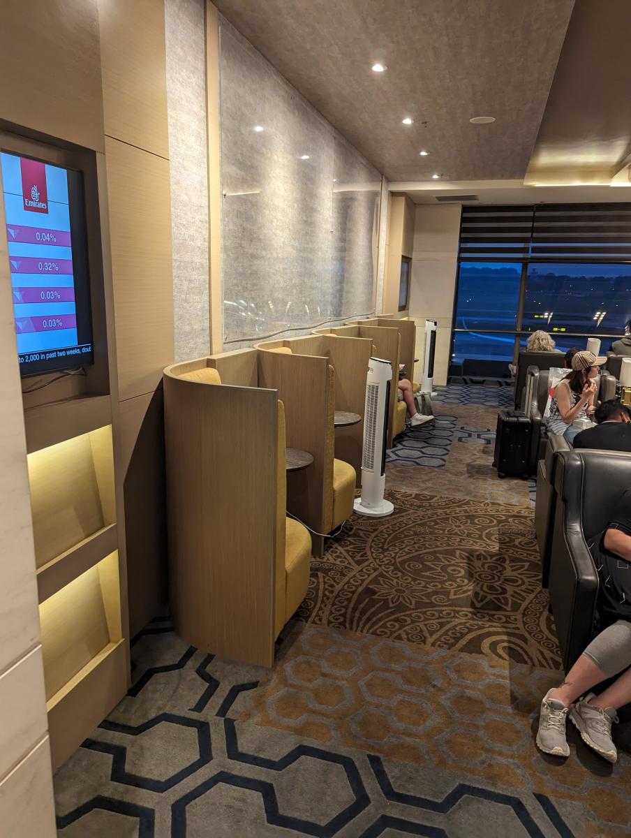 Plaza Premium SIngapore Changi airport