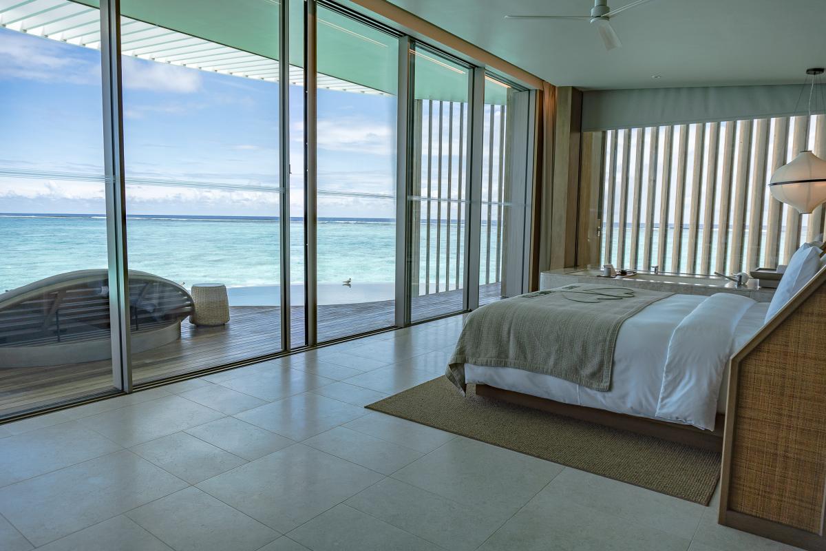 Ritz Carlton maldives overwater villa room