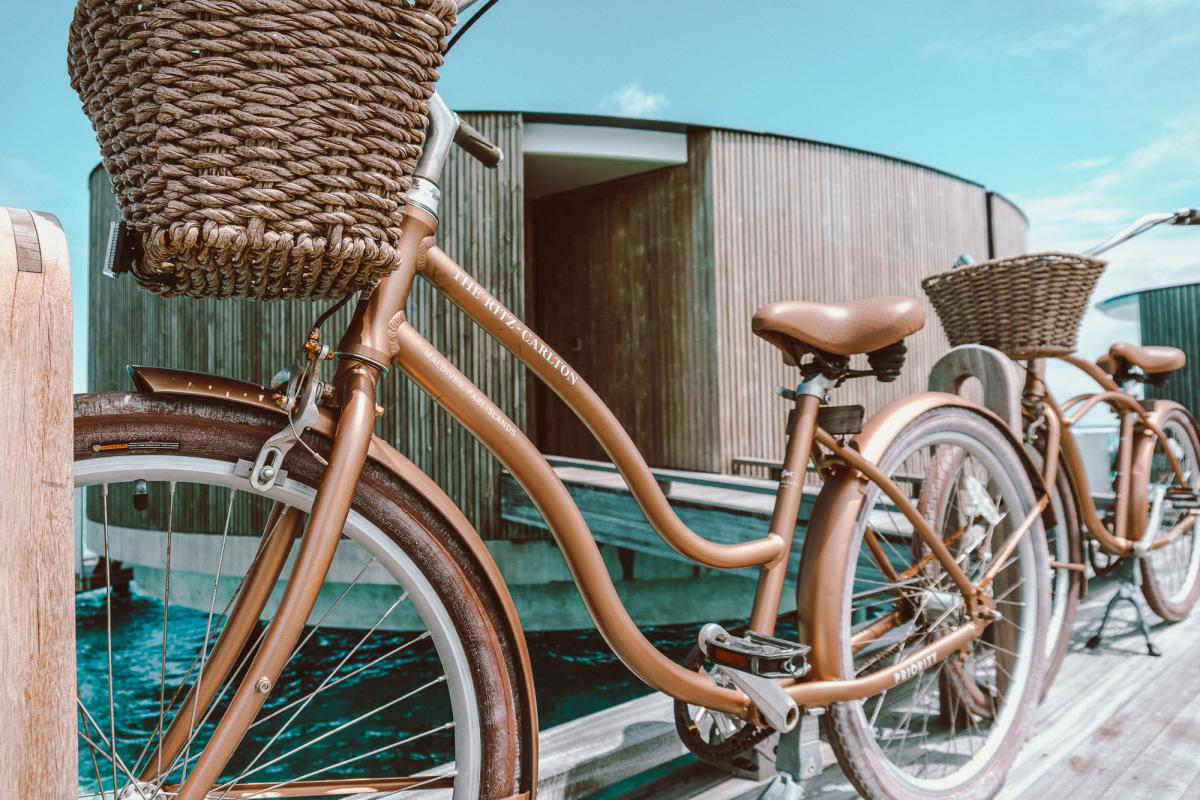 Ritz carlton maldives bicycles