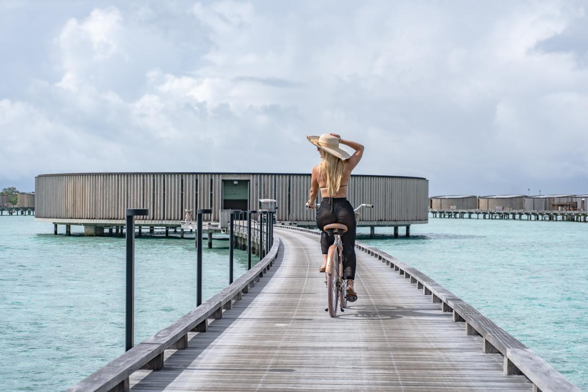 Ritz carlton maldives bicycles