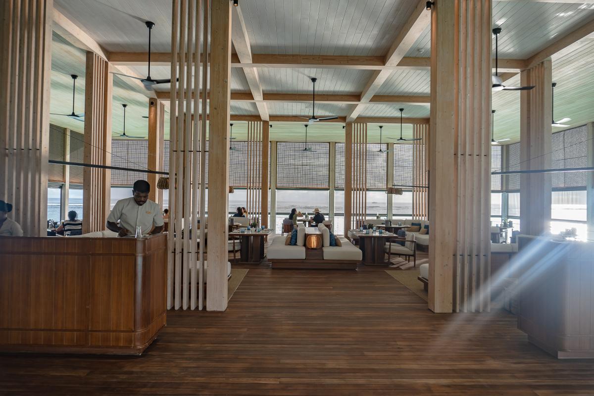 La Locanda Breakfast at the Ritz Carlton Maldives