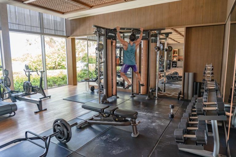 Ritz Carlton Maldives gym fitness center