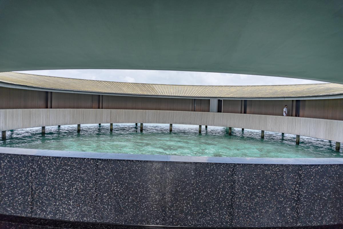 Spa center at maldives ritz carlton