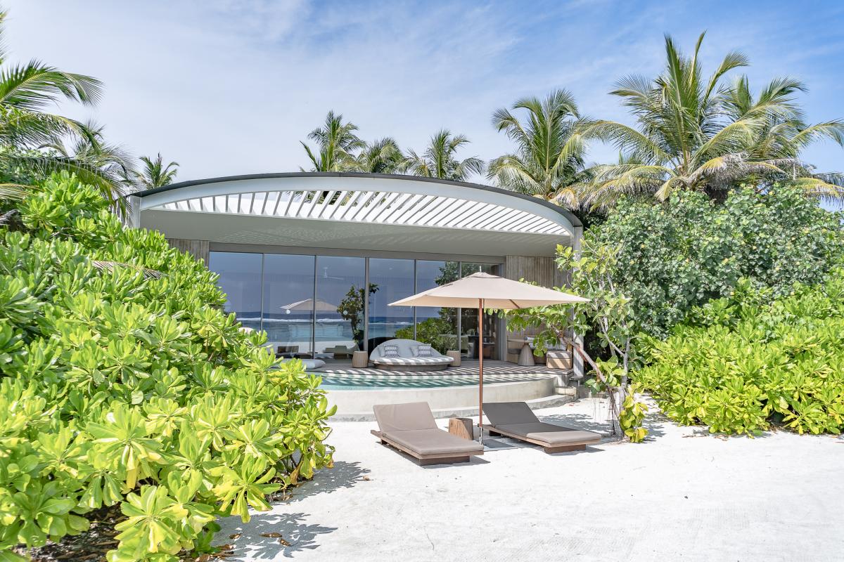 Ritz Carlton Maldives beach villas
