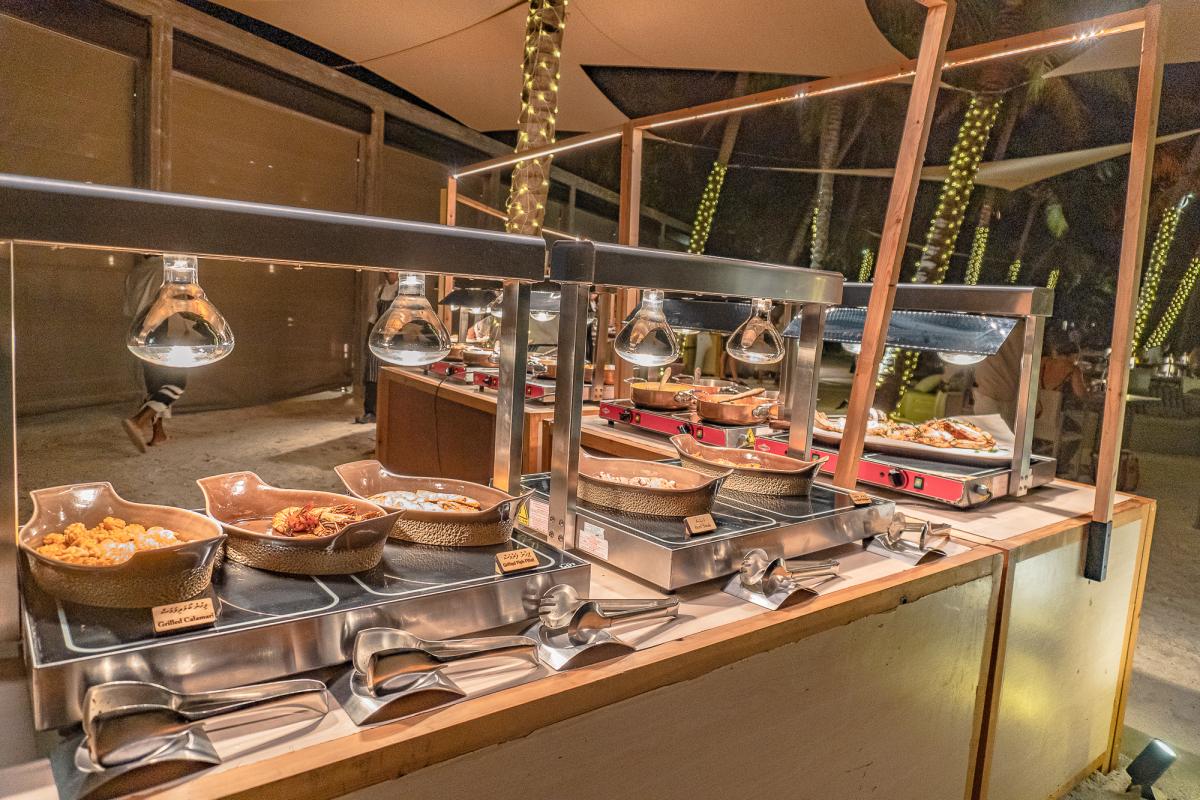 Ritz Carlton Maldives Maldivian BBQ night