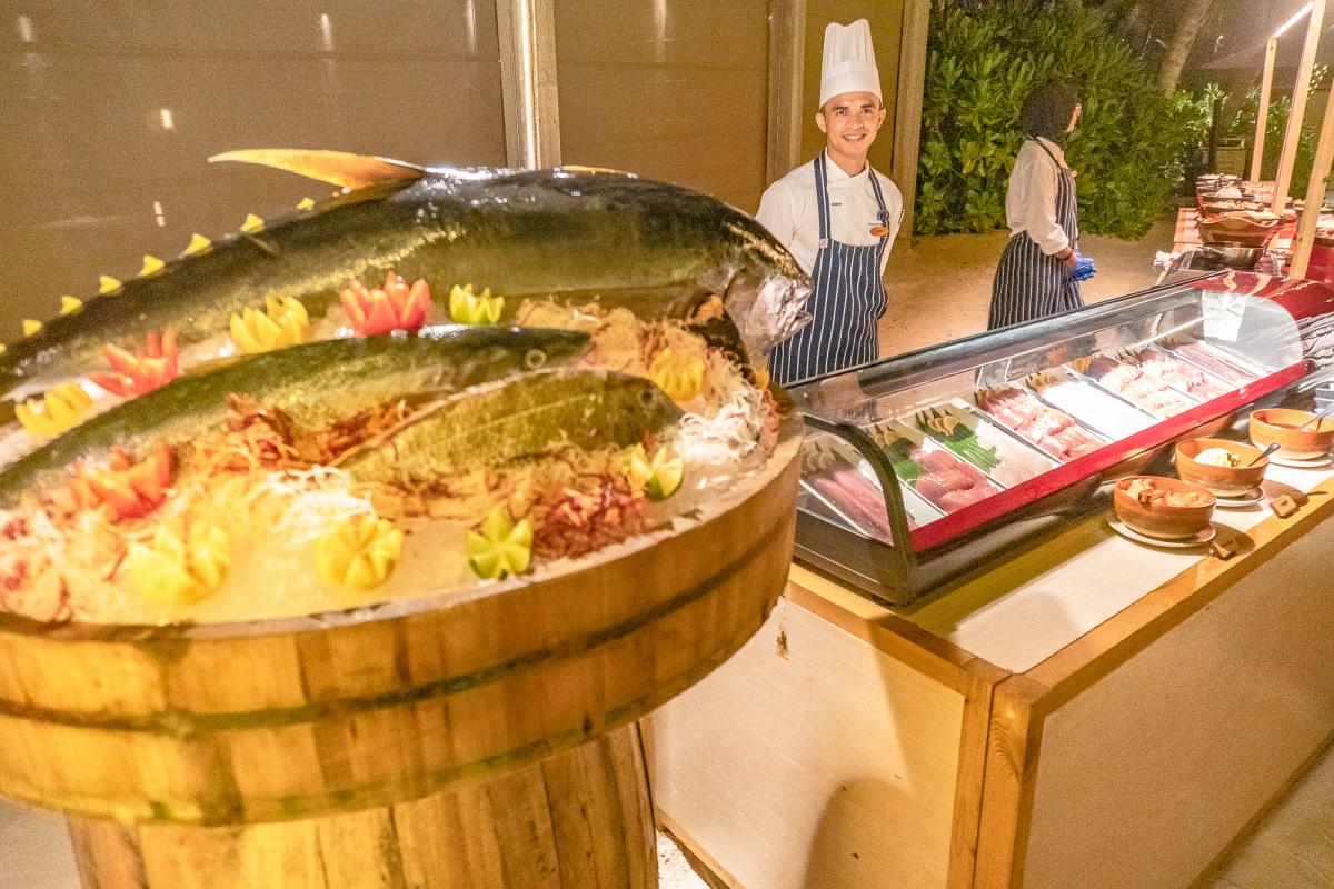 Ritz Carlton Maldives Maldivian BBQ night
