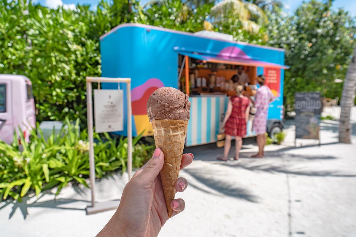 Tum Tum food truck Ritz Carlton maldives