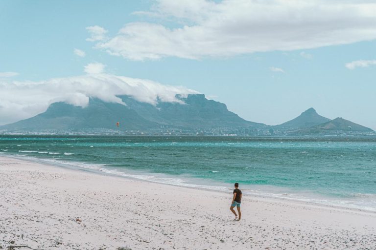Cape Town milnerton sunset beach table view