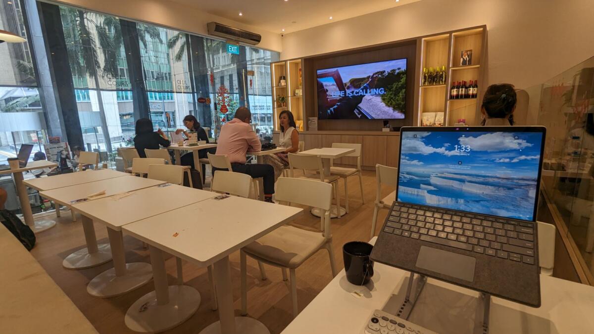 Hapi Cafe singapore work cafe