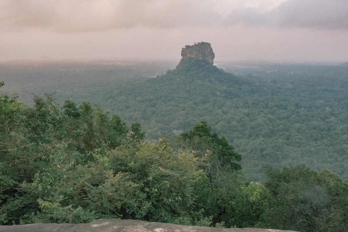 Sigiriya from Pidurangala Rock