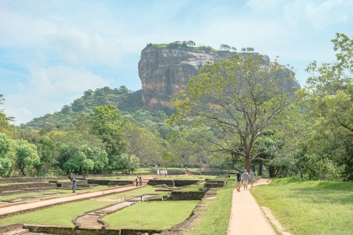 Sigiriya rock sri lanka