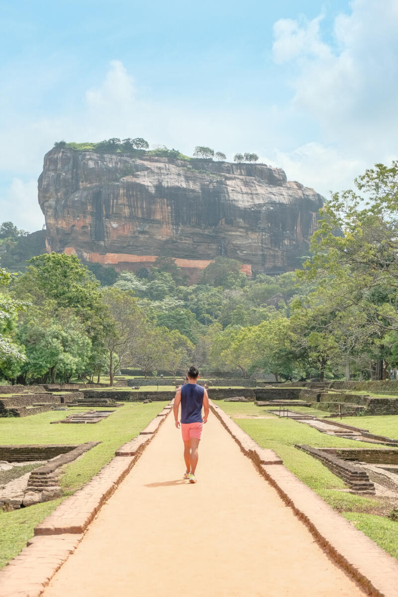 Sigiriya rock sri lanka