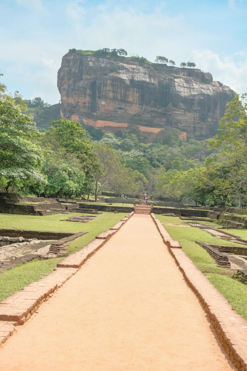 Sigiriya rock sri lanka