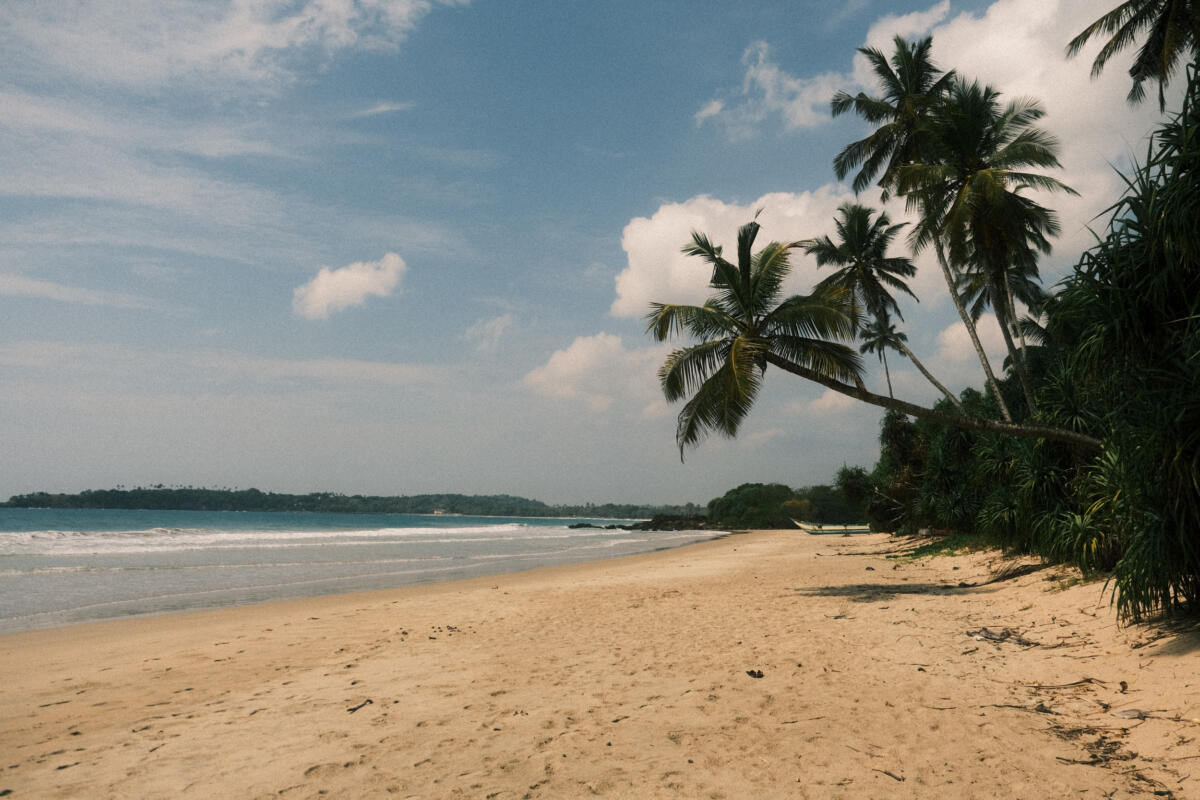 Sri Lanka beaches south coast