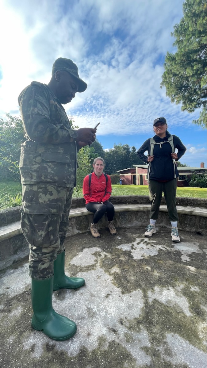 gorilla trekking in rwanda volcanoes national park