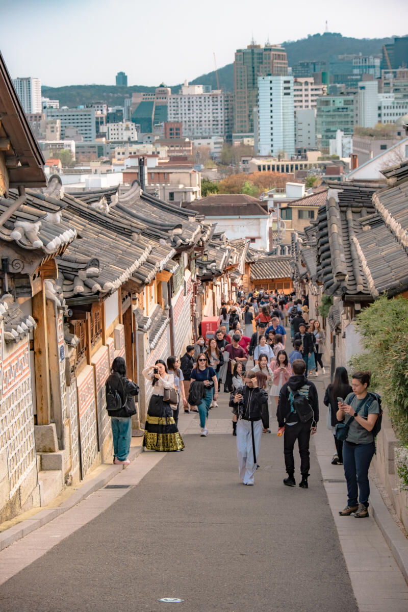 Bukchon Hanok village seoul korea