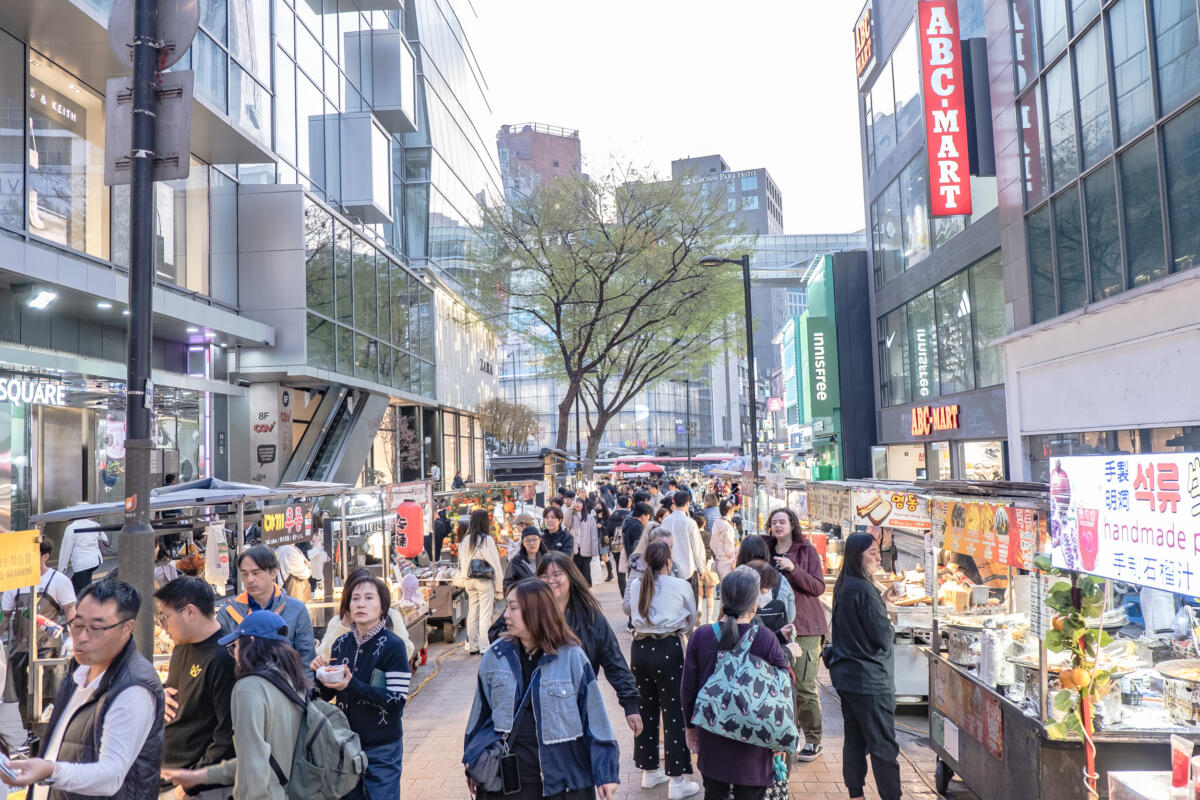 Myeongdong Seoul Korea