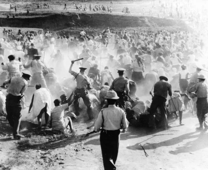 apartheid violence