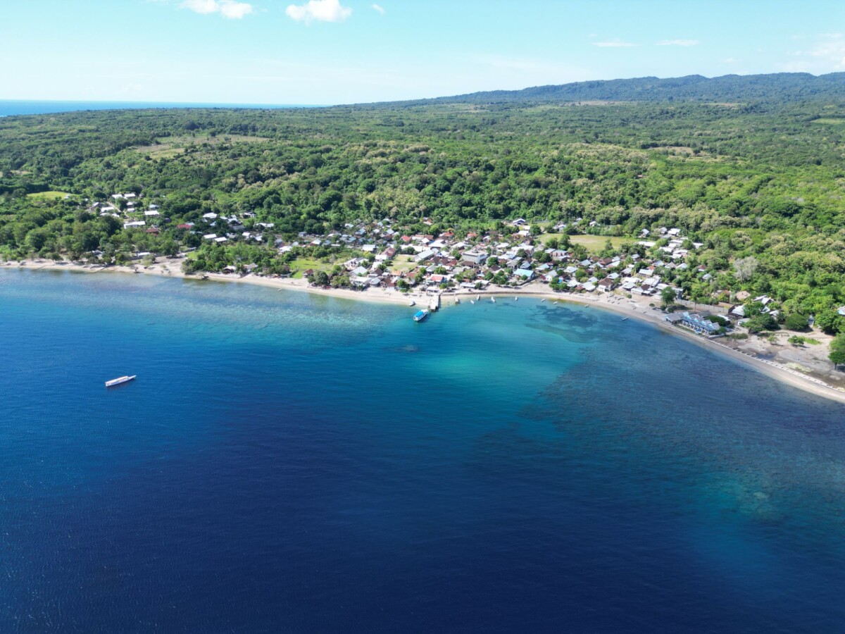 Moyo island drone sumbawa