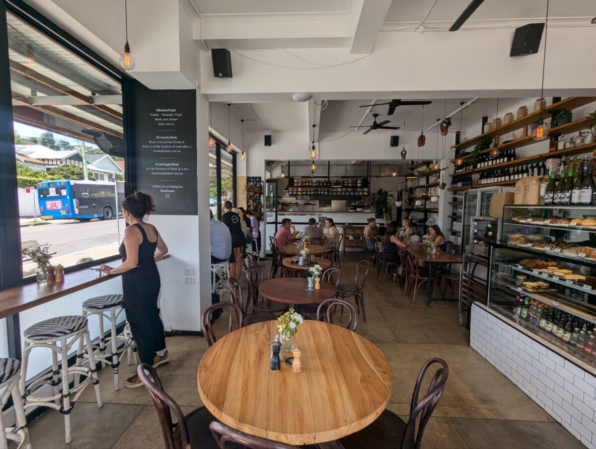shuk cafe bondi beach remote work