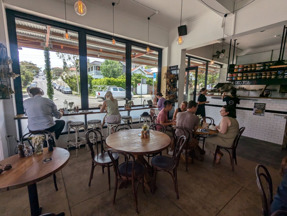 shuk cafe bondi beach remote work