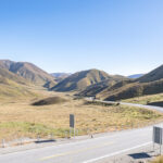 Driving towards Mount COok