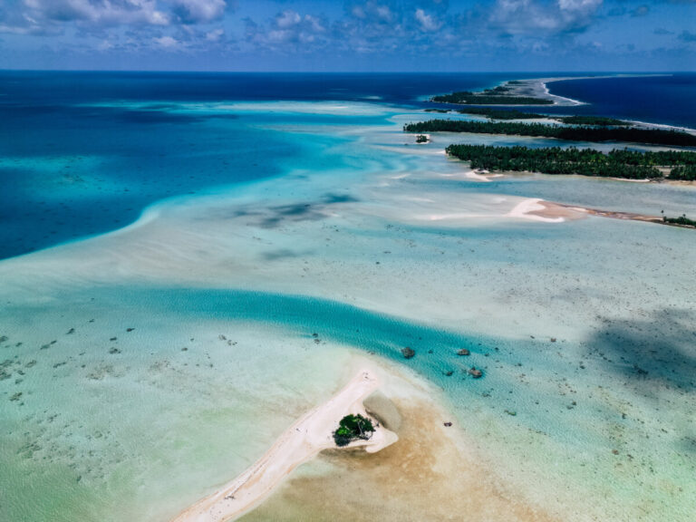 Fakarava south pass drone