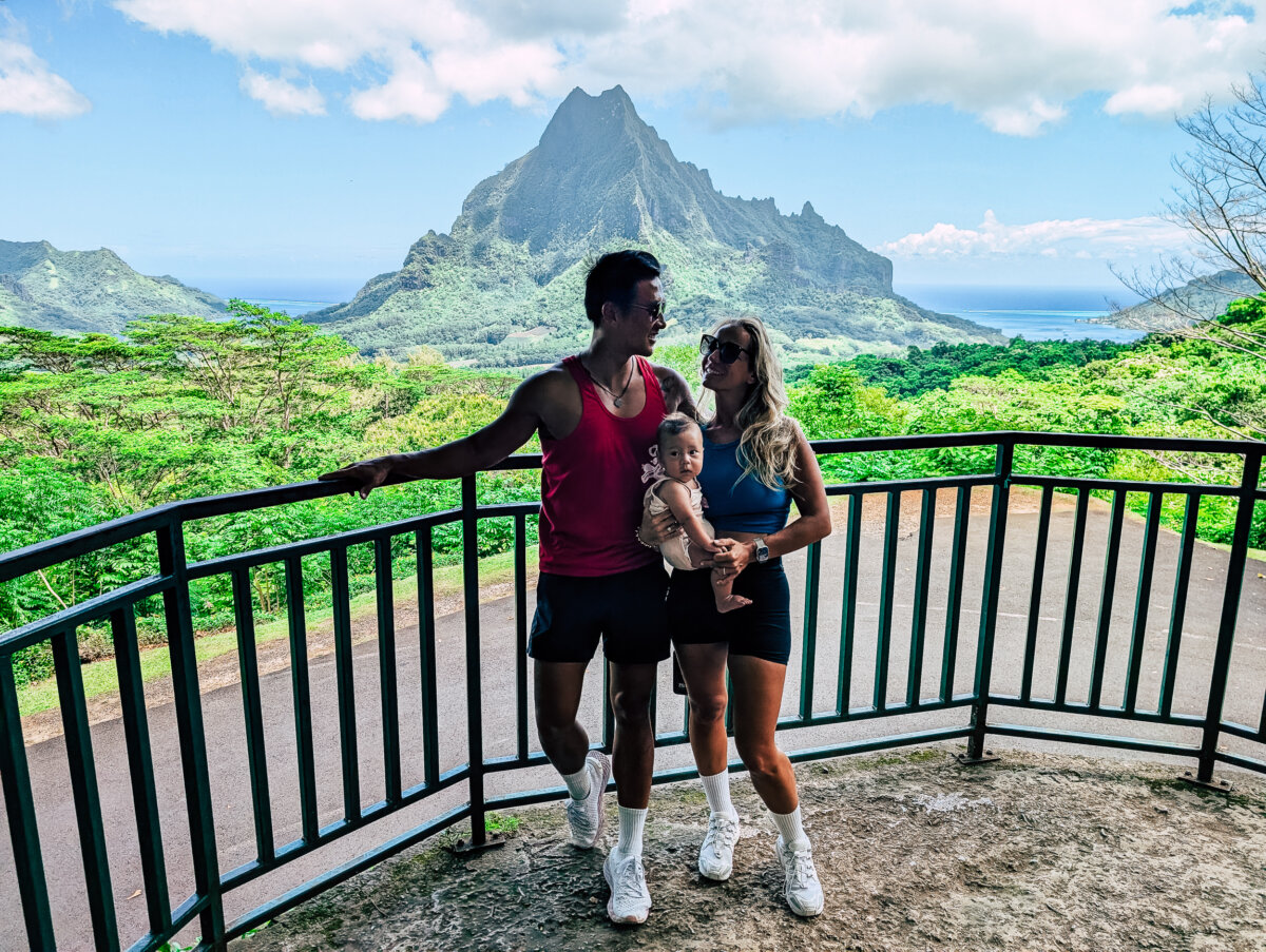 Moorea mount tohivea belevedere lookout