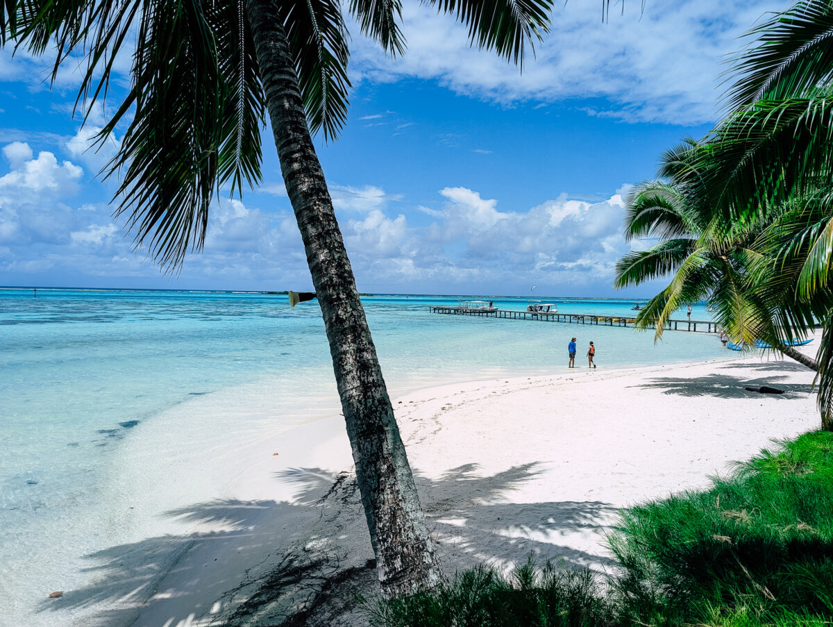 Moorea beach French Polynesia