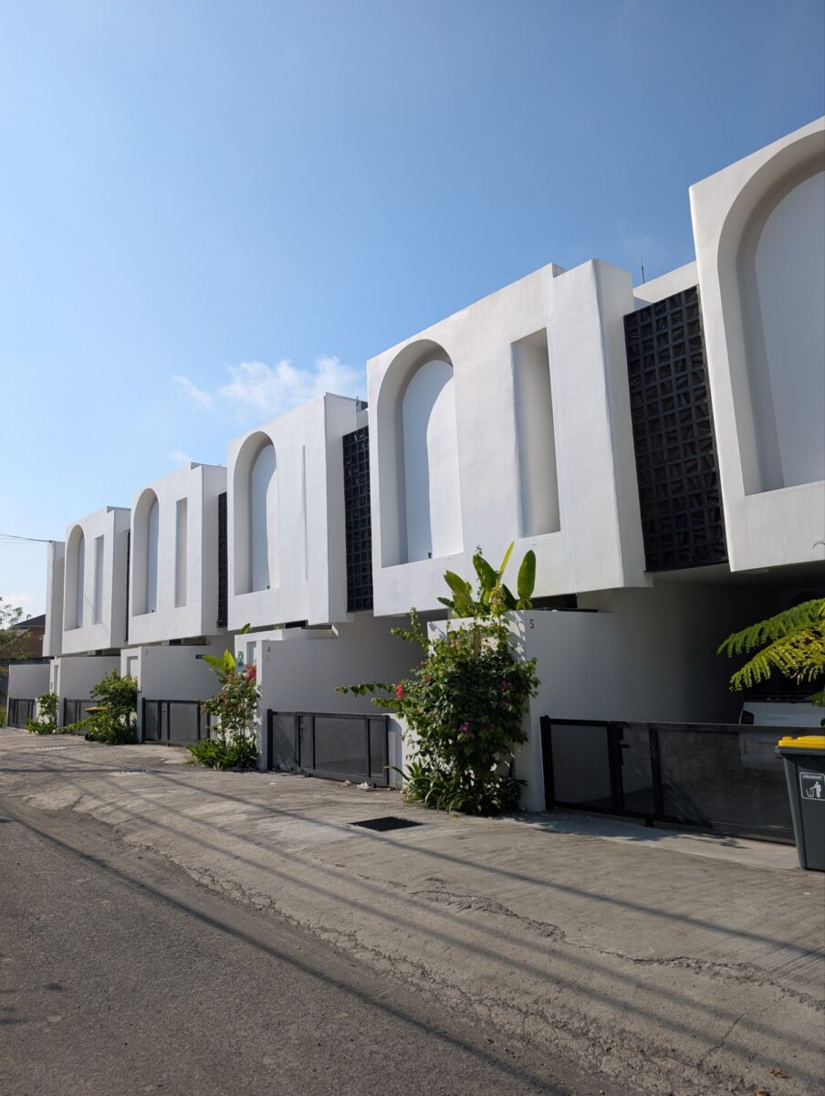 Typical bali villa complex