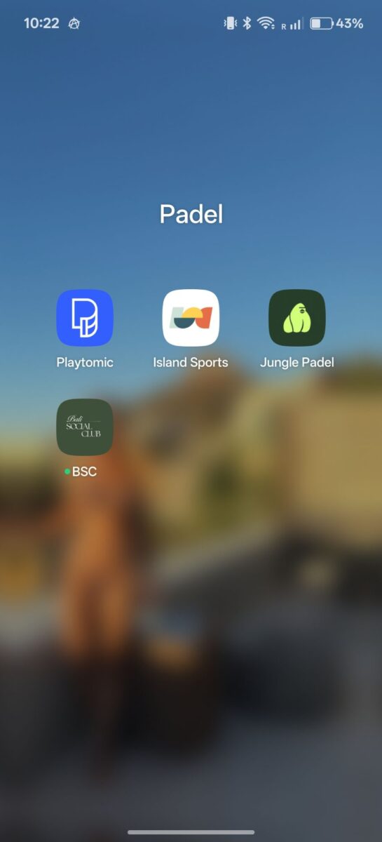 padel apps in Bali