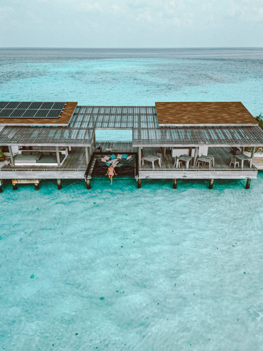 alila maldives shack sandbank