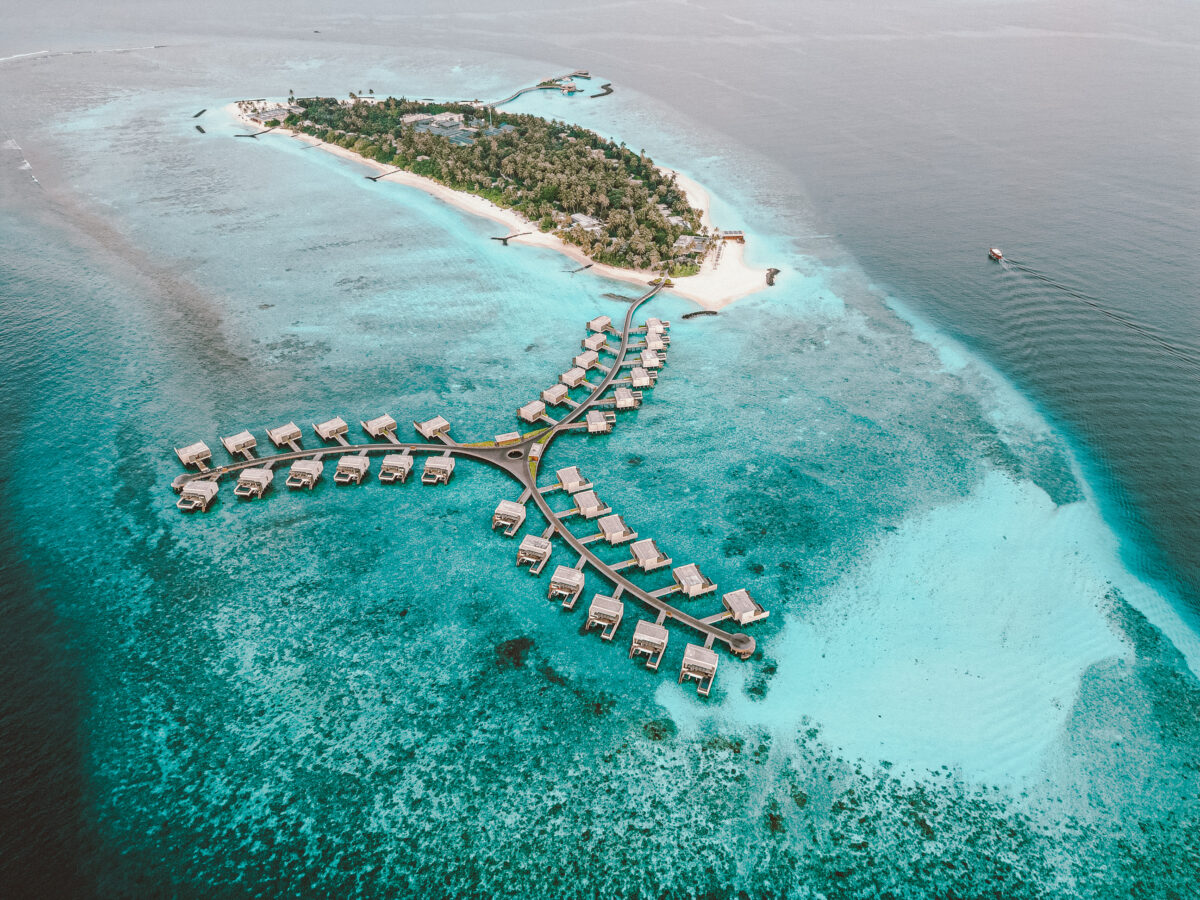 alila maldives drone