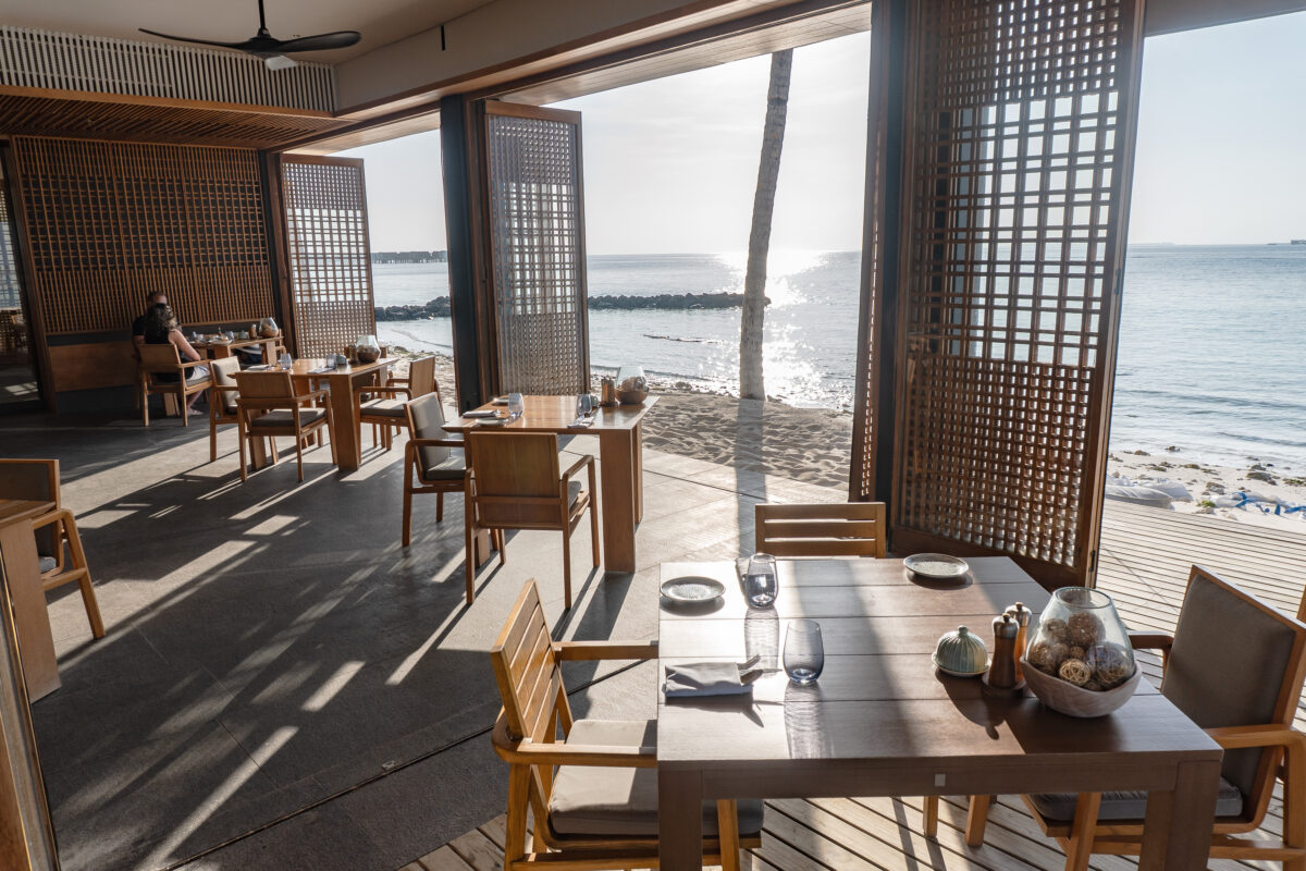 alila maldives restaurant