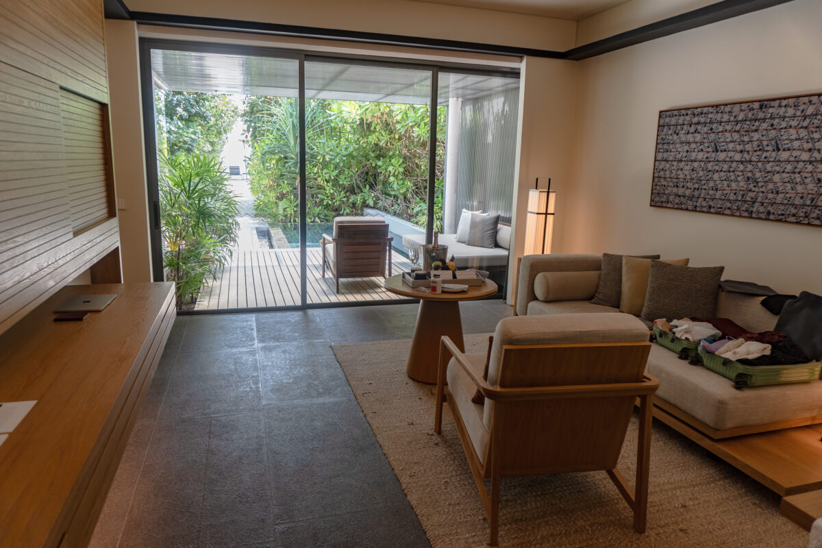 alila maldives hyatt beach villa