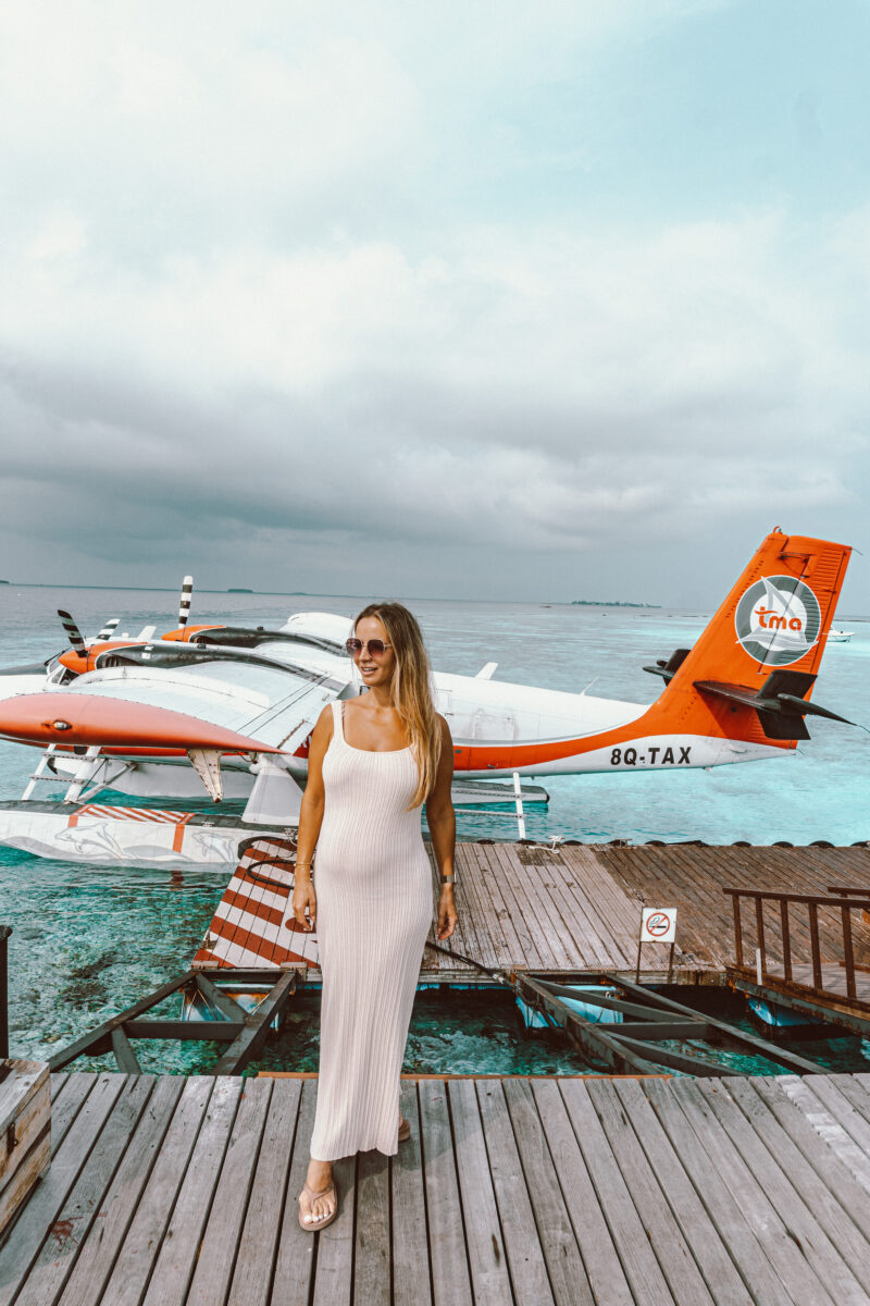 Seaplane alila maldives