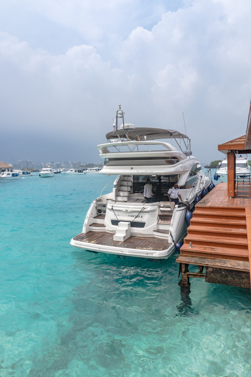 yacht transfer waldorf maldives